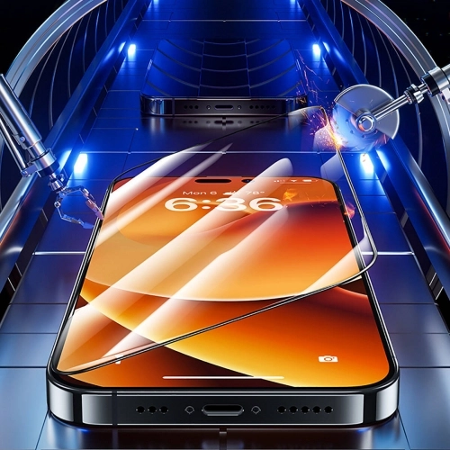 Apple iPhone 15 (6.1) Benks Air Shield Ekran Koruyucu 10 Adet - Siyah