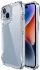 Apple iPhone 15 (6.1) Kılıf Şeffaf TPU Kenarları Esnek Crystal T-Max Kapak - Şeffaf