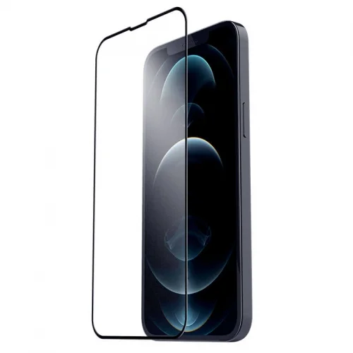 Apple iPhone 15 (6.1) Seramik Tam Kaplayan Mat Ekran Koruyucu - Siyah