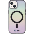 Apple iPhone 15 Kılıf BMW Magsafe Şarj Özellikli Transparan Renk Geçişli Iridescent Orjinal Lisanslı Kapak - Karışık