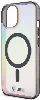 Apple iPhone 15 (6.1) Kılıf BMW Magsafe Şarj Özellikli Transparan Renk Geçişli Iridescent Orjinal Lisanslı Kapak - Karışık