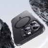 Apple iPhone 15 Kılıf Magsafe Şarj Özellikli Benks Lucid Armor Kapak - Siyah