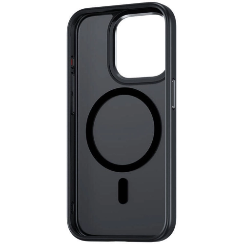 Apple iPhone 15 Kılıf Magsafe Şarj Özellikli Benks Mist Protective Kapak - Siyah