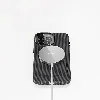 Apple iPhone 15 (6.1) Kılıf Recci Machinist Serisi Magsafe Şarj Özellikli Magnetik Karbon Kapak - Gri