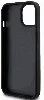 Apple iPhone 15 (6.1) Kılıf U.S. Polo Assn. Orjinal Lisanslı Deri Şeritli Logo Dizayn Kapak - Siyah