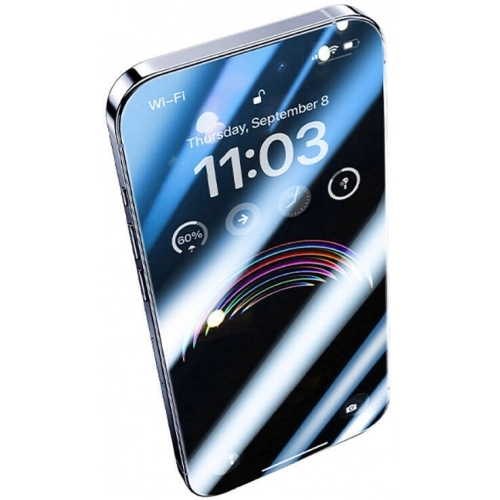 Apple iPhone 15 Plus (6.7) Benks Anti-Dust Toz Önleyici Özellikli Gaming Ekran Koruyucu - Siyah