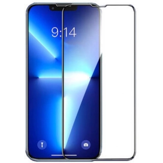 Apple iPhone 15 Plus (6.7) Kırılmaz Cam Etnaa Ekran Koruyucu - Siyah