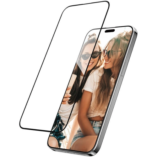 Apple iPhone 15 Premium Temperli Ultra HD Switcheasy Glass 9H Cam Ekran Koruyucu - Şeffaf