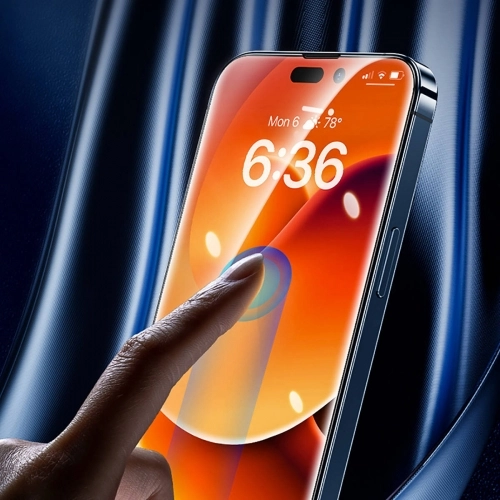 Apple iPhone 15 Pro (6.1) Benks Air Shield Ekran Koruyucu 10 Adet - Siyah