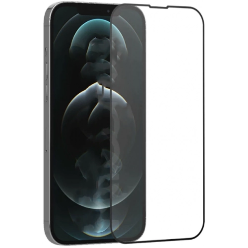 Apple iPhone 15 Pro (6.1) Ekran Koruyucu Zore Rio Glass Tam Kapatan Kırılmaz Cam - Siyah