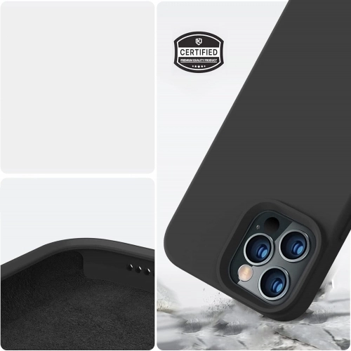 Apple iPhone 15 Pro (6.1) Kılıf İnce Soft Mat Renkli Esnek Silikon Kapak - Gold