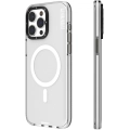 Apple iPhone 15 Pro (6.1) Kılıf Magsafe Şarj Özellikli YoungKit Crystal Color Serisi Kapak - Beyaz