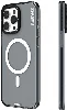Apple iPhone 15 Pro (6.1) Kılıf Magsafe Şarj Özellikli YoungKit Crystal Color Serisi Kapak - Siyah