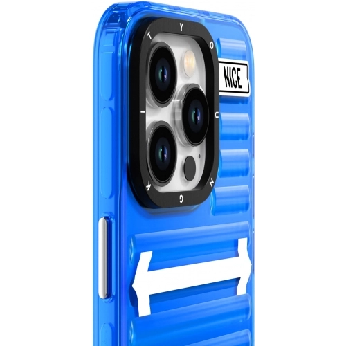 Apple iPhone 15 Pro (6.1) Kılıf YoungKit Luggage FireFly Serisi Kapak - Pembe