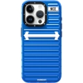Apple iPhone 15 Pro (6.1)  Kılıf YoungKit Luggage FireFly Serisi Kapak - Sierra Mavi