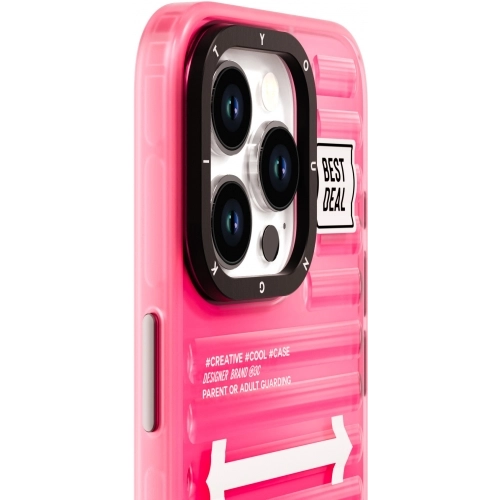 Apple iPhone 15 Pro (6.1) Kılıf YoungKit Luggage FireFly Serisi Kapak - Sierra Mavi