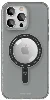 Apple iPhone 15 Pro (6.1) Magsafe Şarj Özellikli Youngkit Rock Serisi Kapak - Beyaz