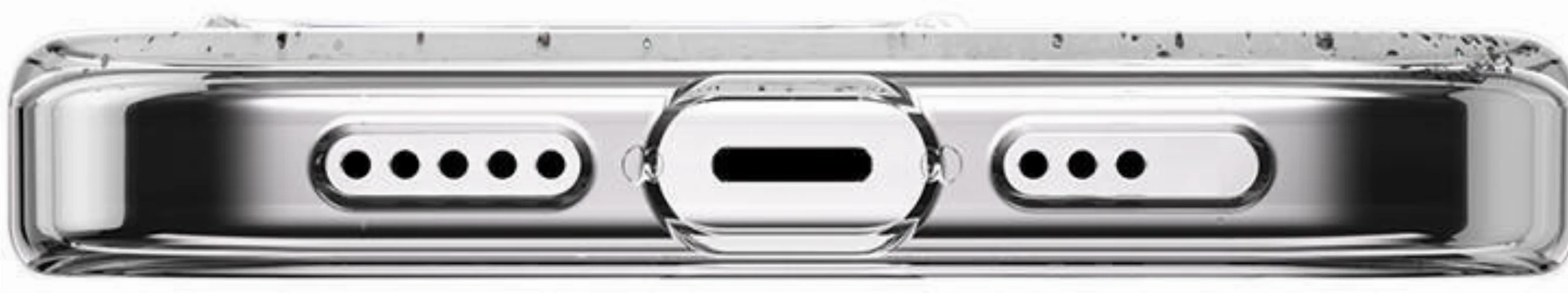 Apple iPhone 15 Pro Çift Katmanlı IMD Baskılı Bumper Switcheasy Cosmos Comet Kapak - Şeffaf