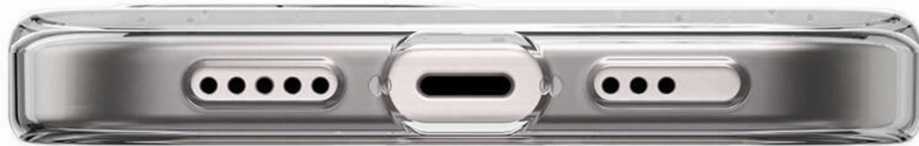 Apple iPhone 15 Pro Çift Katmanlı IMD Baskılı Bumper Switcheasy Cosmos Starlight Kapak - Şeffaf