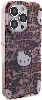 Apple iPhone 15 Pro (6.1) Kılıf Hello Kitty Orjinal Lisanslı İkonik Logolu Etiket Graffiti Kapak - Beyaz