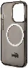Apple iPhone 15 Pro Kılıf Lacoste Orjinal Lisanslı Magsafe Şarj Özellikli Transparan Timsah Logo Baskılı Kapak - Yeşil