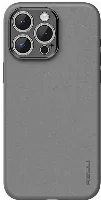 Apple iPhone 15 Pro (6.1) Kılıf Recci Magsafe Şarj Özellikli Kamera Korumalı Explore Serisi Kapak - Gri