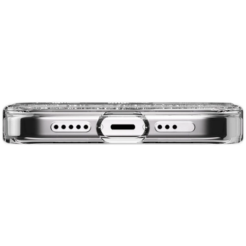 Apple iPhone 15 Pro Magsafe Şarj Özellikli Parlayan Simli Şeffaf Switcheasy Starfield-M Kapak - Şeffaf