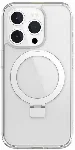 Apple iPhone 15 Pro Magsafe Şarj Özellikli Yüzük Standlı Switcheasy Magstand-M Kapak - Şeffaf