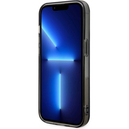 Apple iPhone 15 Pro Max (6.7) Kılıf BMW Magsafe Şarj Özellikli Transparan Tricolor Stripes Orjinal Lisanslı Kapak - Gri