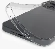 Apple iPhone 15 Pro Max (6.7) Kılıf İnce Esnek Silikon 0.3mm - Şeffaf