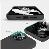 Apple iPhone 15 Pro Max (6.7) Kılıf İnce Mat Esnek Silikon - Siyah
