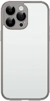 Apple iPhone 15 Pro Max (6.7) Kılıf Kamera Korumalı Bontez Bumper - Titanyum