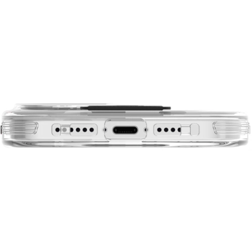 Apple iPhone 15 Pro Max (6.7) Kılıf SkinArma Standlı Şeffaf Tasarımlı Orijinal Apex Kapak - Kırmızı