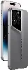 Apple iPhone 15 Pro Max (6.7) Kılıf Ultra İnce Kameralı Korumalı Sert Rubber Procase Kapak - Titanyum-Gri