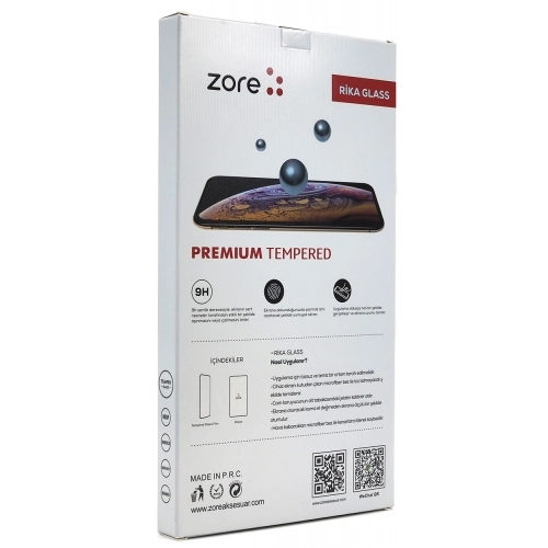 Apple iPhone 15 Pro Max (6.7) Ekran Koruyucu Premium Toz Önleyicili Rika Glass Kırılmaz Cam