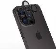Apple iPhone 15 Pro Max (6.7) Lens Koruyucu CL-15 Kamera Koruyucu - Siyah
