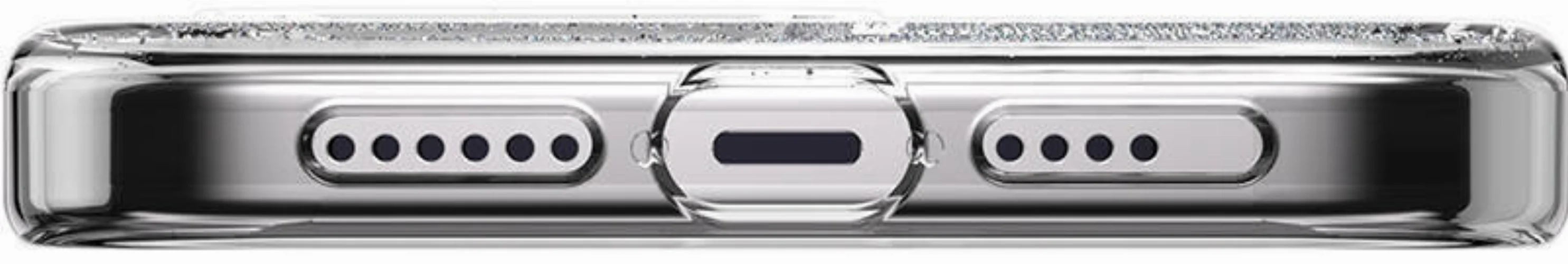 Apple iPhone 15 Pro Max Çift Katmanlı IMD Baskılı Bumper Switcheasy Cosmos Comet Kapak - Şeffaf