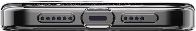 Apple iPhone 15 Pro Max Çift Katmanlı IMD Baskılı Bumper Switcheasy Cosmos Nebula Kapak - Şeffaf