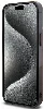 Apple iPhone 15 Pro Max (6.7) Kılıf AMG Orjinal Lisanslı Çift Katmanlı Dörtgen Desenli Kapak - Siyah