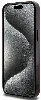 Apple iPhone 15 Pro Max (6.7) Kılıf AMG Orjinal Lisanslı Magsafe Şarj Özellikli Transparan Timeless Kapak - Siyah