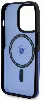 Apple iPhone 15 Pro Max (6.7) Kılıf BMW Orjinal Lisanslı Magsafe Şarj Özellikli IML Baskı Logolu Buzlu Mat Kapak - Siyah