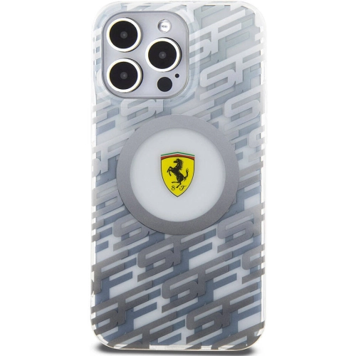 Apple iPhone 15 Pro Max (6.7) Kılıf Ferrari Orjinal Lisanslı Magsafe Şarj Özellikli Multi SF Kapak - Sarı