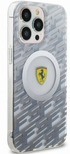 Apple iPhone 15 Pro Max (6.7) Kılıf Ferrari Orjinal Lisanslı Magsafe Şarj Özellikli Multi SF Kapak - Sarı
