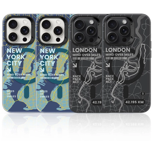 Apple iPhone 15 Pro Max (6.7) Kılıf Magsafe Şarj Özellikli Benks City Serisi Kapak - Mavi