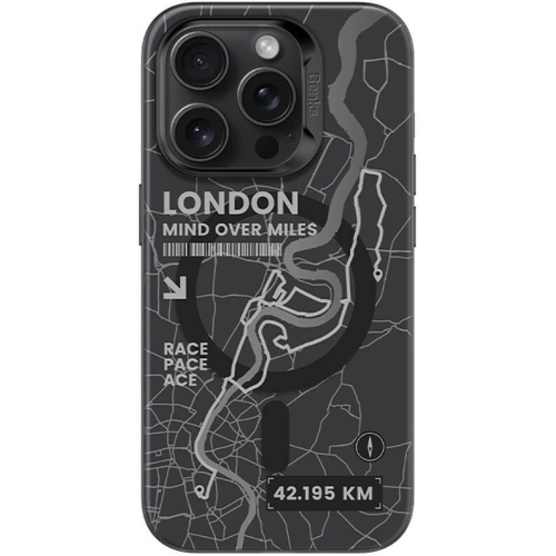 Apple iPhone 15 Pro Max (6.7) Kılıf Magsafe Şarj Özellikli Benks City Serisi Kapak - Siyah