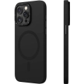 Apple iPhone 15 Pro Max (6.7) Kılıf Magsafe Şarj Özellikli Çizilmeye ve Aşınmaya Dayanıklı Youngkit Velvet Magnet Serisi Kapak - Siyah