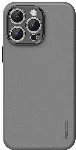 Apple iPhone 15 Pro Max (6.7) Kılıf Recci Magsafe Şarj Özellikli Kamera Korumalı Explore Serisi Kapak - Gri