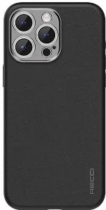 Apple iPhone 15 Pro Max (6.7) Kılıf Recci Magsafe Şarj Özellikli Kamera Korumalı Explore Serisi Kapak - Siyah