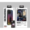 Apple iPhone 15 Pro Max Kılıf SkinArma Holografik Tasarımlı Standlı Deri Görünümlü Kira Kobai Kapak - Colorful