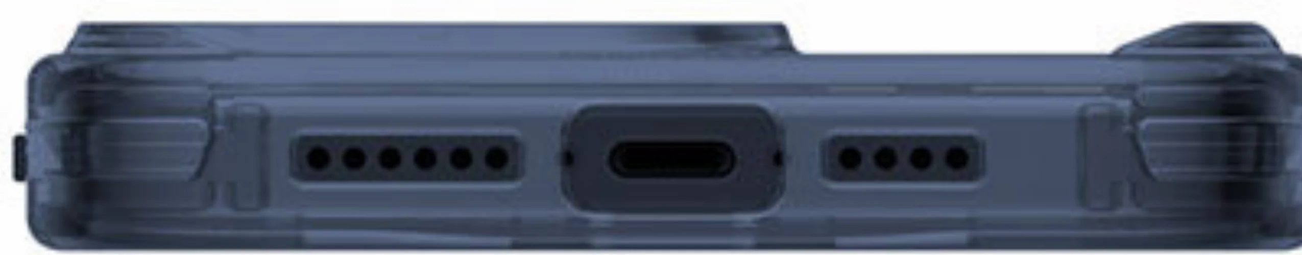 Apple iPhone 15 Pro Max Kılıf SkinArma Şeffaf Airbag Tasarımlı Magsafe Şarj Özellikli Saido Kapak - Şeffaf